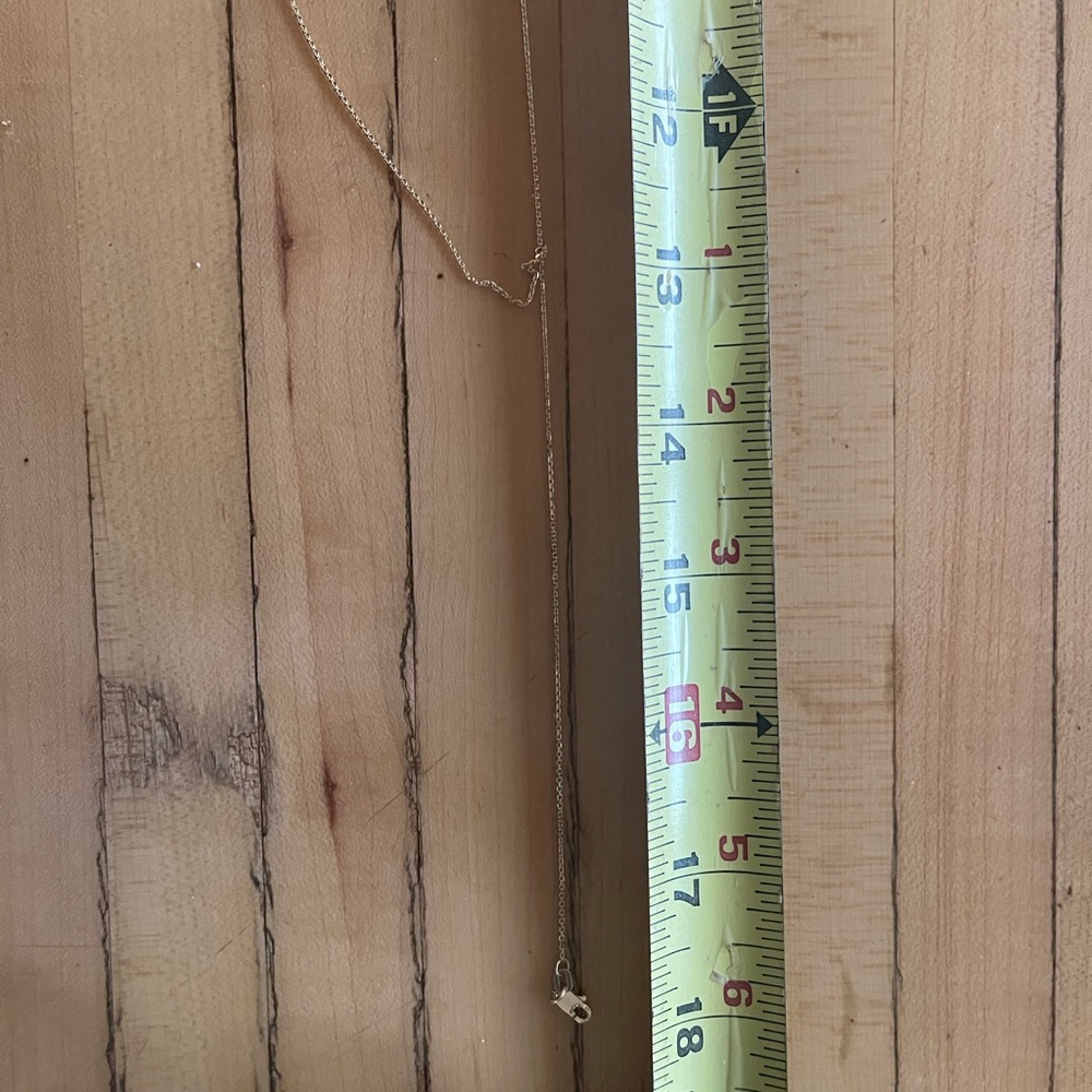 Perfect Statement Piece- Gold Triangle Necklace W… - image 6